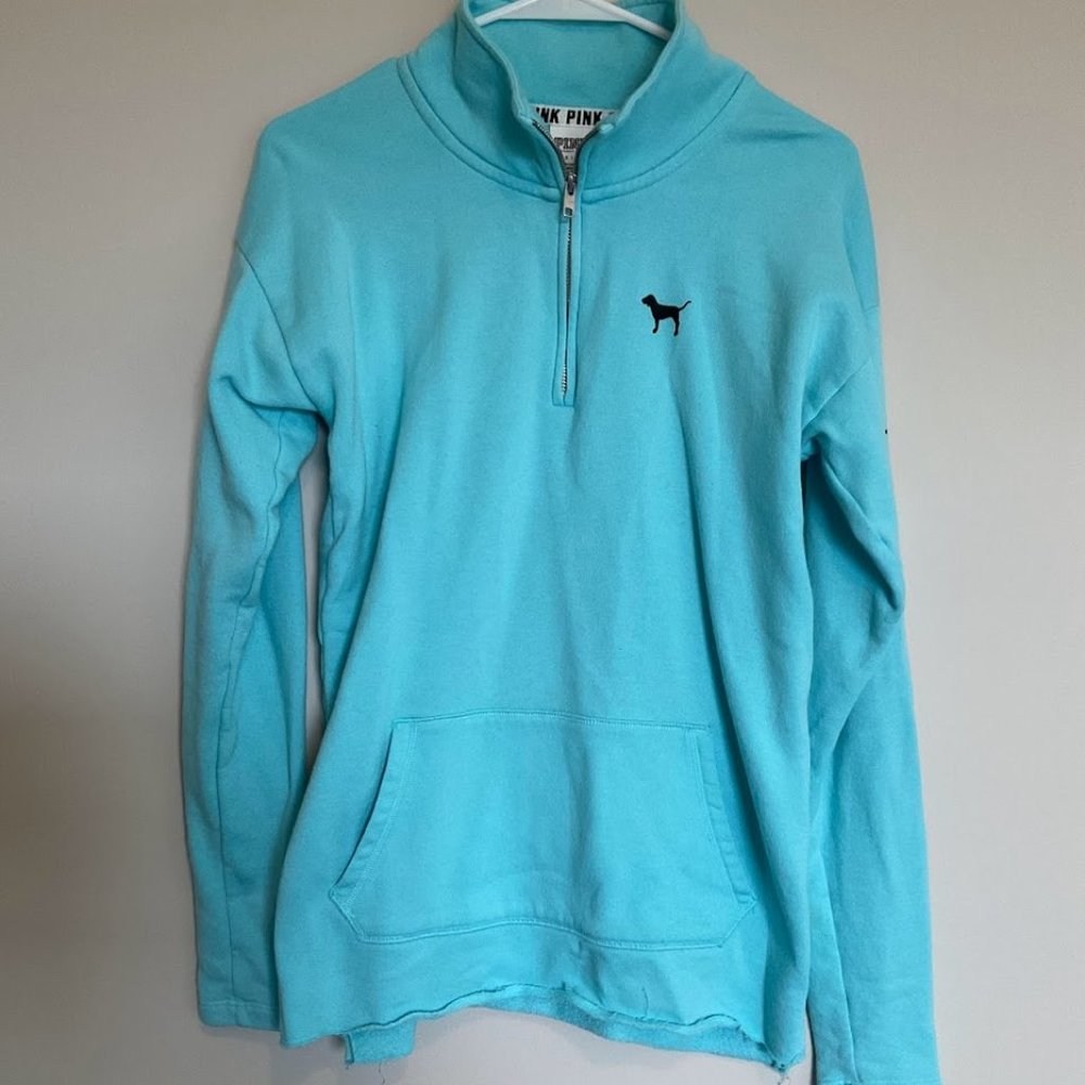 Pink Quarter Zip